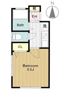 ミヤザキ【2階】の間取り