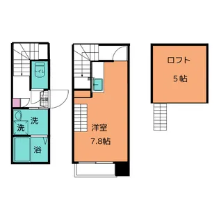 グローバルスタンス【2階】の間取り