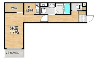 アレフガルド楽々園【1階】の間取り