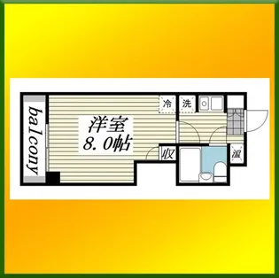 TKマンション【1階】の間取り