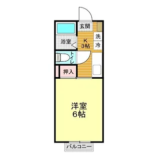 英レジデンス【2階】の間取り