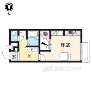 レオパレスSTELLA【1階】の間取り