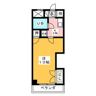 シャトレウィン21【4階】の間取り
