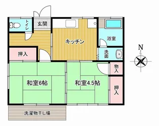 京都府舞鶴市字引土【一戸建】の間取り