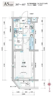 メインステージ上板橋【2階】の間取り