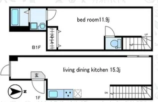グランデ駒場の間取り