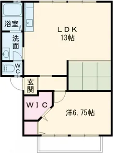 兵庫県小野市神明町【アパート】の間取り
