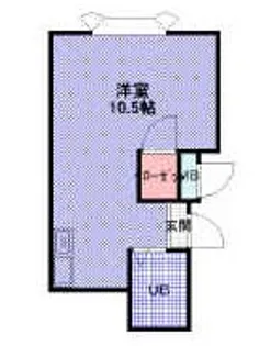 コスモハイツ三木【2階】の間取り