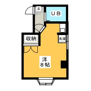 ステルス吉祥【2階】の間取り