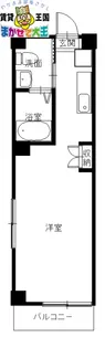 COCO今博多町【4階】の間取り