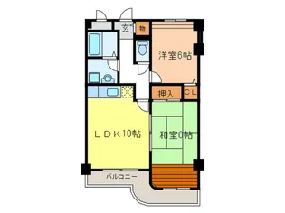 マーベラス【2階】の間取り