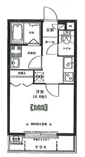 リーヴェル日暮里プレミオ【2階】の間取り