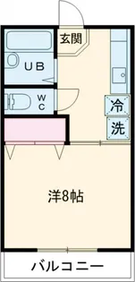 ヒルズ東山【2階】の間取り