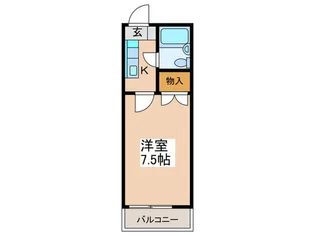 ピア南烏山【2階】の間取り