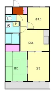 第2中嶋ビル【3階】の間取り