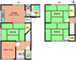 香川県高松市木太町【一戸建】の間取り