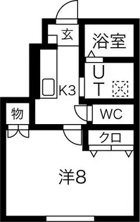 プラッツT【1階】の間取り