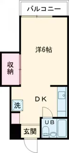 第2西山ハイツ【2階】の間取り