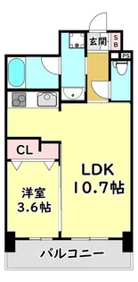 大阪府寝屋川市香里西之町【マンション】の間取り