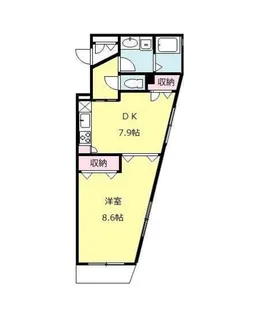 ラビュール三軒茶屋【2階】の間取り