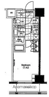 東京都台東区浅草橋5【マンション】の間取り