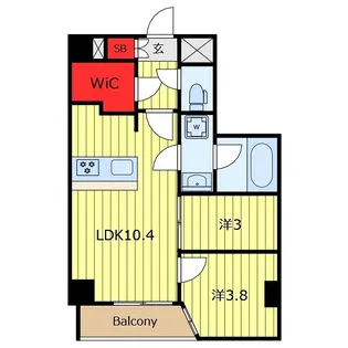 アジールコート山手動坂【3階】の間取り