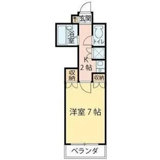 エトワール仙台第一【2階】の間取り