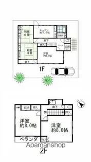 千葉県柏市千代田1【一戸建】の間取り