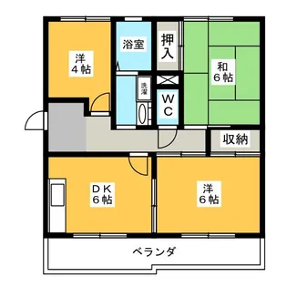 KODAヒルズ武蔵関【2階】の間取り