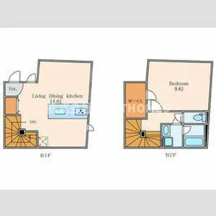 M.A HILLS AKASAKAの間取り