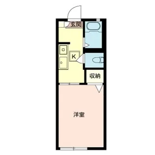 グリーンラビーF棟【2階】の間取り