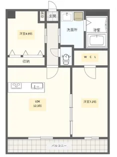 アルテシモ・レフィナ【4階】の間取り