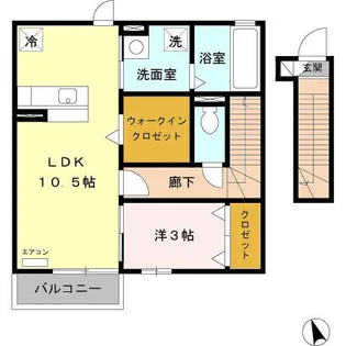 アバンティ Iの間取り
