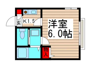 ヴランドール西船【1階】の間取り