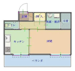 コートパイン【3階】の間取り