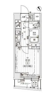 ル・リオン代々木【3階】の間取り