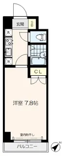 クレアシオン南大塚【2階】の間取り
