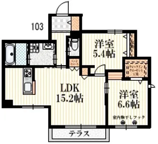 Esperanza【1階】の間取り