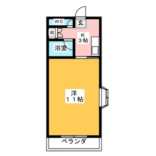 DISCUS【1階】の間取り