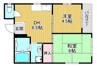 大阪府大阪市旭区大宮3【マンション】の間取り