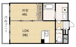 Grandview王子【3階】の間取り