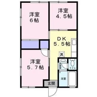 フェリーチェ【1階】の間取り