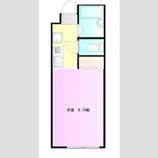 ロッシェル中央林間第9【1階】の間取り