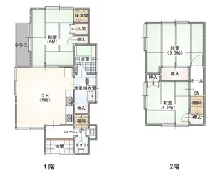 石川県金沢市米泉町2【一戸建】の間取り