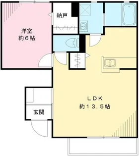 メゾンルネサンス B【1階】の間取り