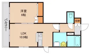 アルト大谷口【2階】の間取り