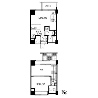 幕張ベイタウンマリンフォートの間取り