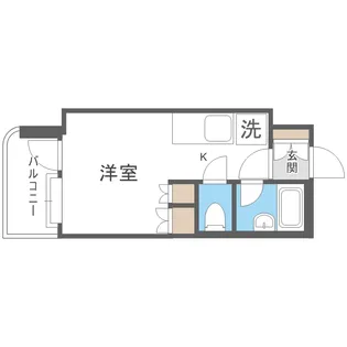 アン・セリジェ弐番館【6階】の間取り