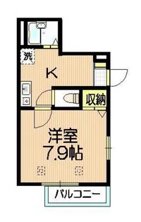 アリコヴェール【1階】の間取り
