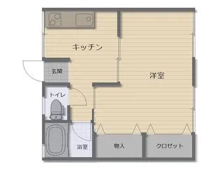 フェリス葵【1階】の間取り